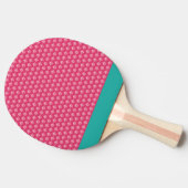 Raquette De Ping Pong Ping-pong rose (Côté)