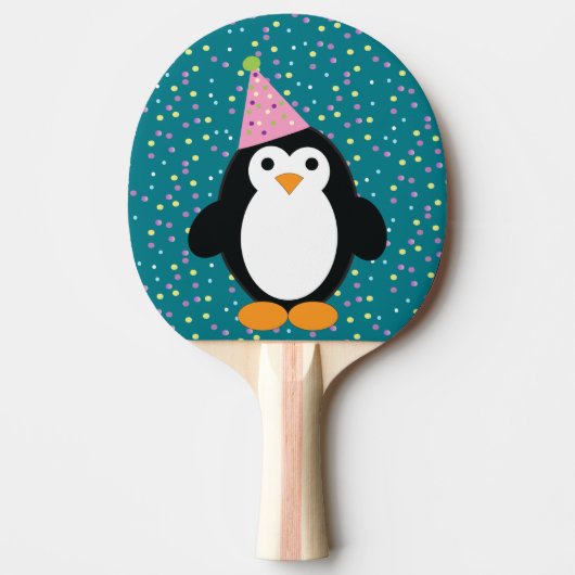 Raquette De Ping Pong Pingouin de la fête (Devant)