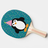 Raquette De Ping Pong Pingouin de la fête (Côté)
