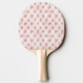 Raquette De Ping Pong Pink Pearls Gold Chain   (Dos)