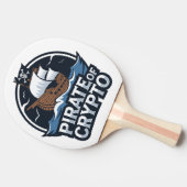 Raquette De Ping Pong Pirate de Crypto (Côté)