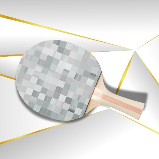 Raquette De Ping Pong Pixel Argent |