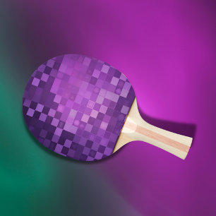 Raquette De Ping Pong Pixel violet  