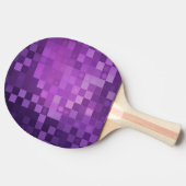 Raquette De Ping Pong Pixel violet | (Côté)