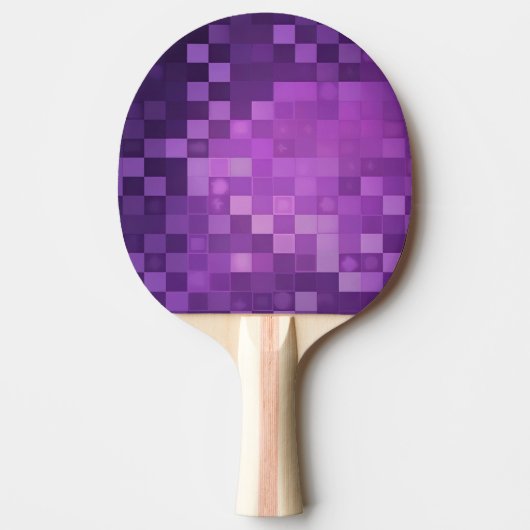 Raquette De Ping Pong Pixel violet | (Devant)