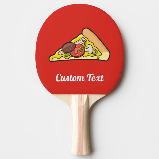 Raquette De Ping Pong Pizza Slice (Devant)