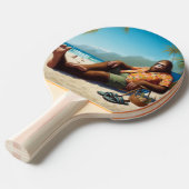Raquette De Ping Pong Plage de Bigfoot (Devant Angle)