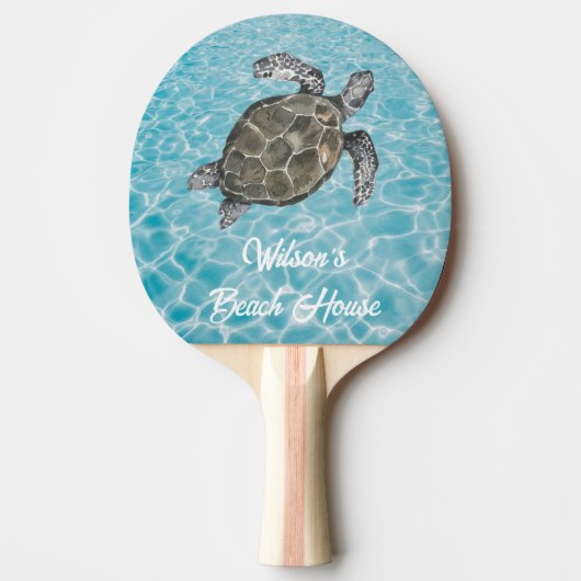 Raquette De Ping Pong Plage House Amusement Amis Sous-Marine (Devant)