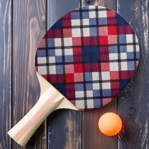 Raquette De Ping Pong Plaid Colonial