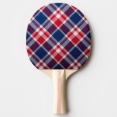 Raquette De Ping Pong Plaid de la Victoire (Devant)