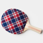 Raquette De Ping Pong Plaid de la Victoire (Côté)