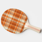 Raquette De Ping Pong Plaid orange (Côté)