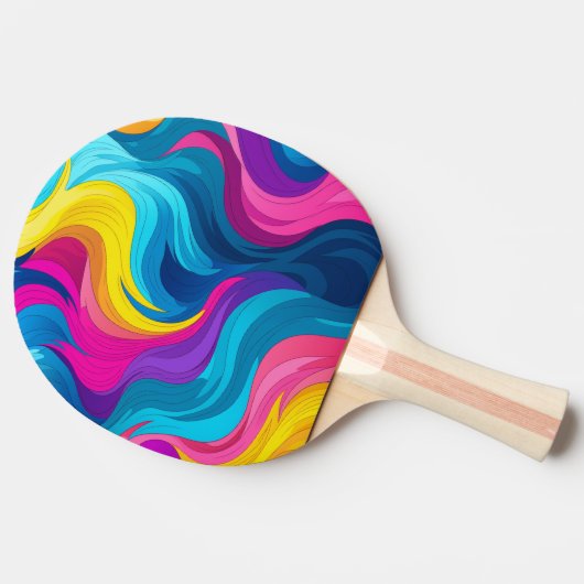 Raquette De Ping Pong Plaisir arc-en-ciel (Côté)