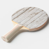 Raquette De Ping Pong Planches de bois blanchies (Devant Angle)