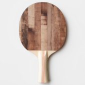 Raquette De Ping Pong Planches de bois de palette (Devant)