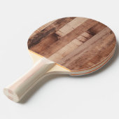 Raquette De Ping Pong Planches de bois de palette (Devant Angle)