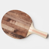 Raquette De Ping Pong Planches de bois de palette (Côté)