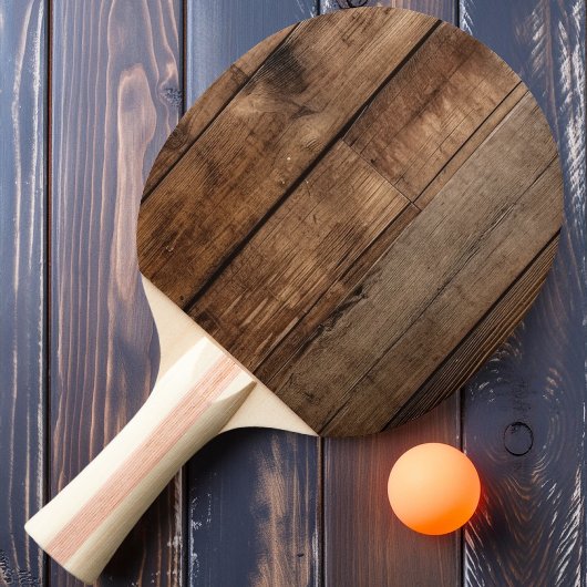 Raquette De Ping Pong Planches de plancher de grange