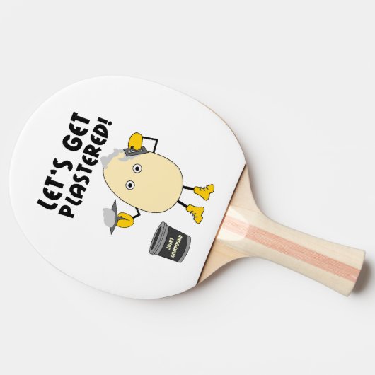 Raquette De Ping Pong Plasteriser (Côté)