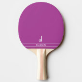 Raquette De Ping Pong Plum Monogramme Ping Paddle (Dos)
