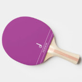 Raquette De Ping Pong Plum Monogramme Ping Paddle (Côté)