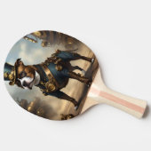Raquette De Ping Pong Poches mécaniques : Steampunk Staffordshire Terrie (Côté)