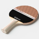 Raquette De Ping Pong Points mignons (Devant Angle)