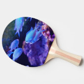 Raquette De Ping Pong Poisson bleu tropical (Côté)
