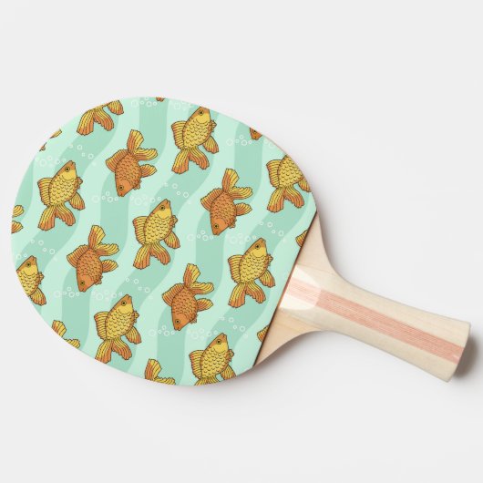 Raquette De Ping Pong Poisson-motif (Côté)
