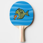 Raquette De Ping Pong Poisson taupe (Dos)