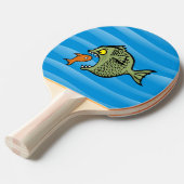 Raquette De Ping Pong Poisson taupe (Devant Angle)