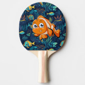 Raquette De Ping Pong Poisson Tropical  (Devant)