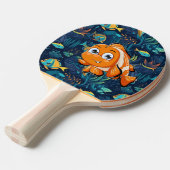 Raquette De Ping Pong Poisson Tropical  (Devant Angle)