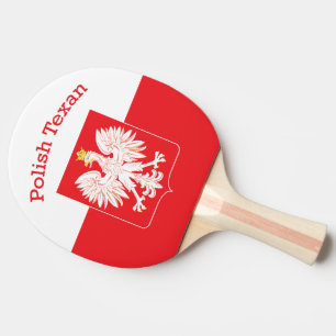 Raquette De Ping Pong Polish Texan Eagle Shield