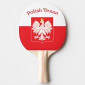 Raquette De Ping Pong Polish Texan Eagle Shield (Devant)