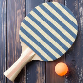 Raquette De Ping Pong Polo en bleu Capri rayé