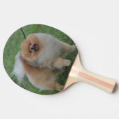 Raquette De Ping Pong Pomeranian mignon (Côté)