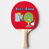 Raquette De Ping Pong Pong de bière (Devant)