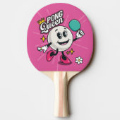 Raquette De Ping Pong Pong Queen ping-pong (Dos)
