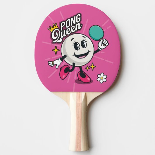 Raquette De Ping Pong Pong Queen ping-pong (Devant)