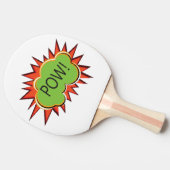 Raquette De Ping Pong Pop art Pow Kaboom (Côté)
