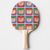 Raquette De Ping Pong Pop Art Sally | Mod pour vous Motif (Devant)