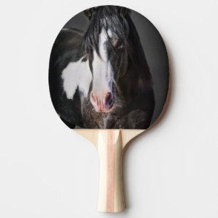 Raquette De Ping Pong Portrait de cheval II