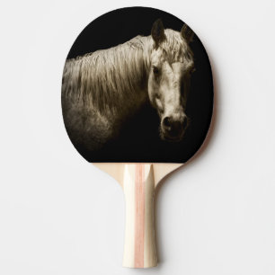 Raquette De Ping Pong Portrait de cheval VI