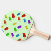 Raquette De Ping Pong Posicle Texture Icecream Ping Pong Paddle (Côté)