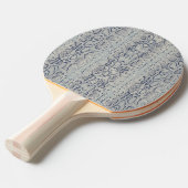 Raquette De Ping Pong Poster de animal de peau de serpent gris cool (Devant Angle)