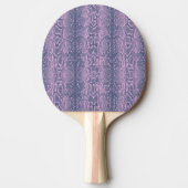 Raquette De Ping Pong Poster de animal Snakeskin rose (Devant)