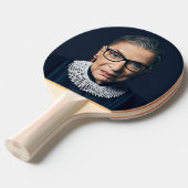 Raquette De Ping Pong Poster de Ruth Bader Ginsburg (Devant Angle)