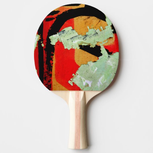 Raquette De Ping Pong Poster Peeling (Devant)