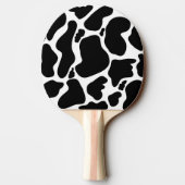 Raquette De Ping Pong Pots de vache noir simple Animal (Dos)